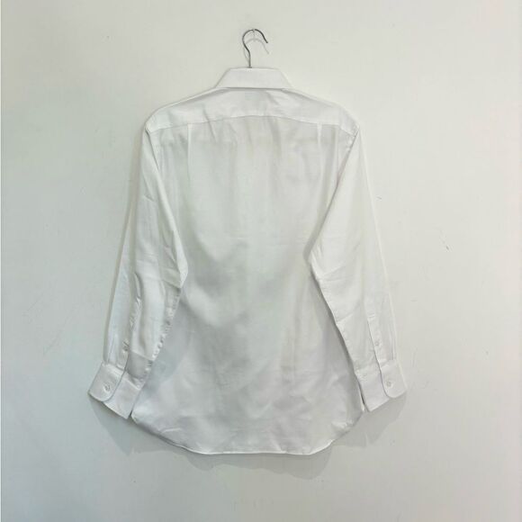 NWT T J. Crew Slim-fit Ludlow Premium fine cotton dress shirt in dobby - Picture 5 of 9